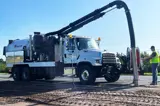 Vaccon Truck Working